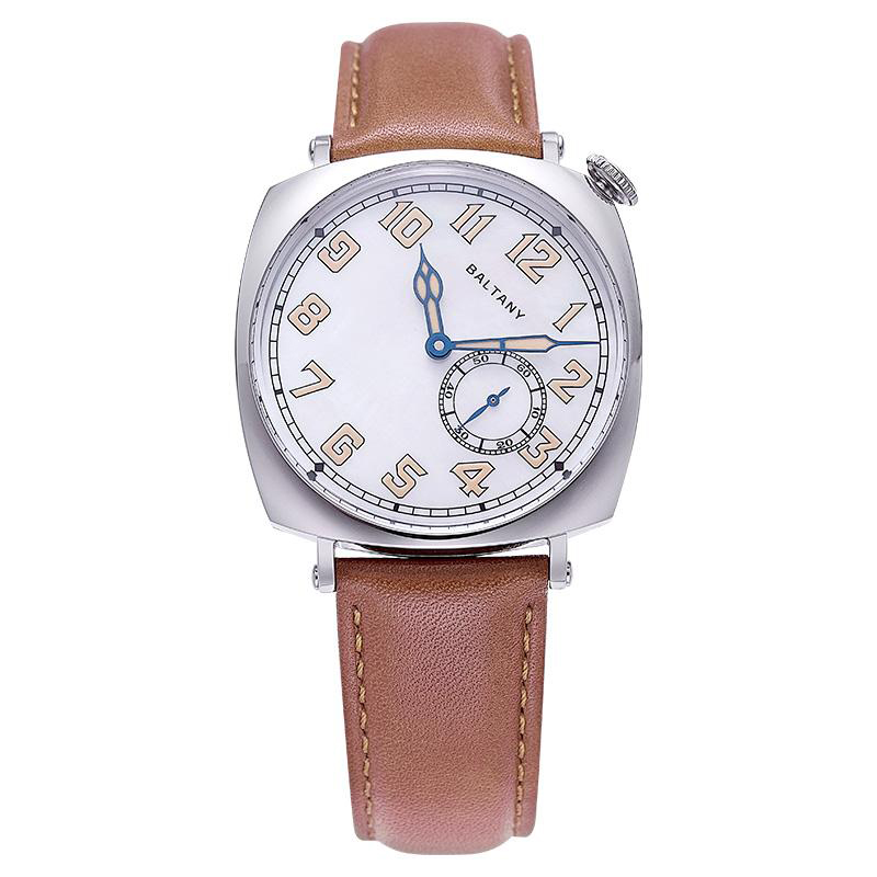 Automatic Rotated Dial Cushion Watch - Baltany UK