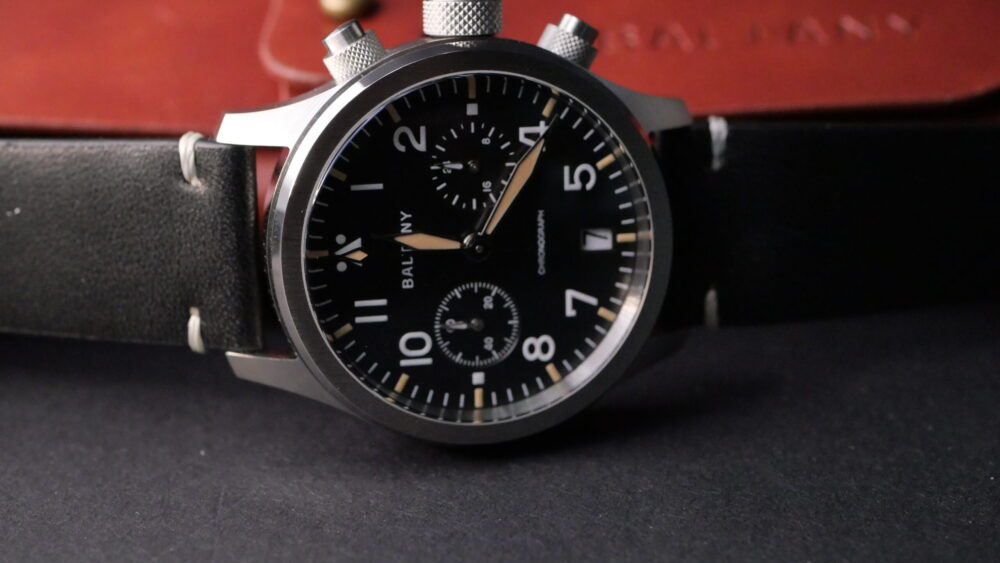 Military Chronograph Pilot Watch with Calendar - Image 19